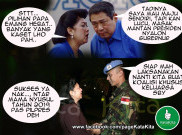 Meme Kocak Agus Yudhoyono 'Nyalon' Jadi Gubernur
