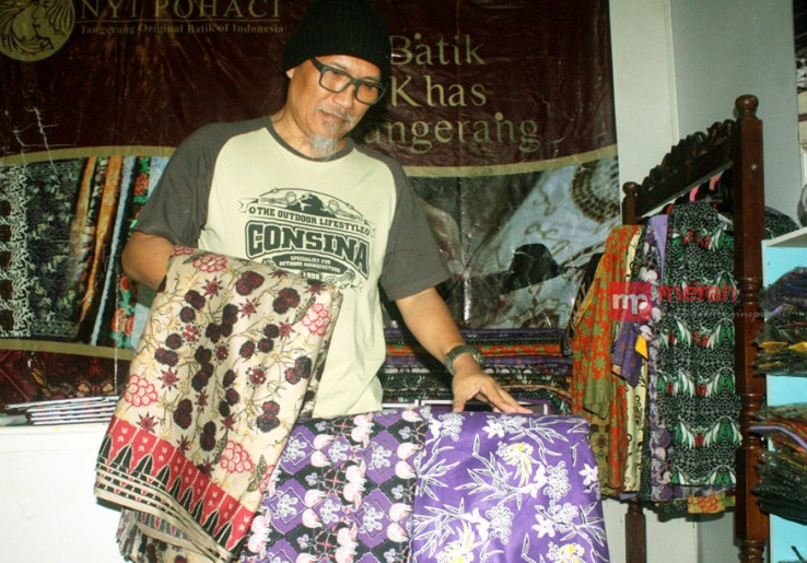 Batik Khas Tangerang Jadi Seragam Parpol Malaysia