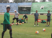 Hari Pertama Trainning Camp, Penggawa Timnas Tak Lengkap
