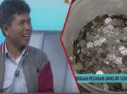 Terinspirasi dari Ayahnya, Pria Ini Beli Motor Pakai Koin Seember