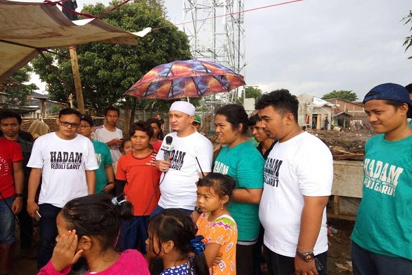 Hadam Gandeng Pendakwah dan Komedian Sumbang Bencana Garut