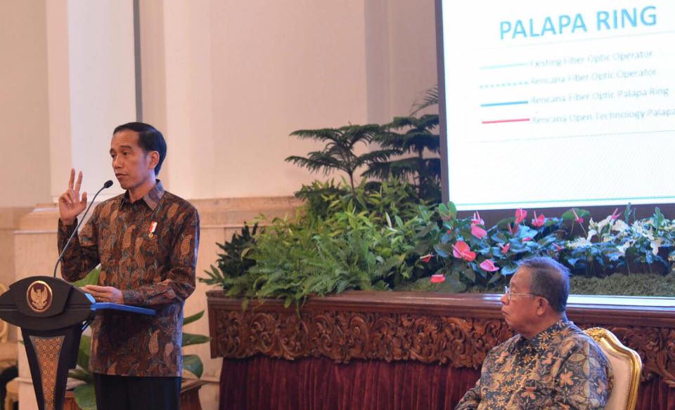Berpotensi Besar, Jokowi Ingin Proyek Palapa Ring Cepat Selesai