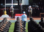 Presiden Jokowi saat Hari Kesaktian Pancasila 2016