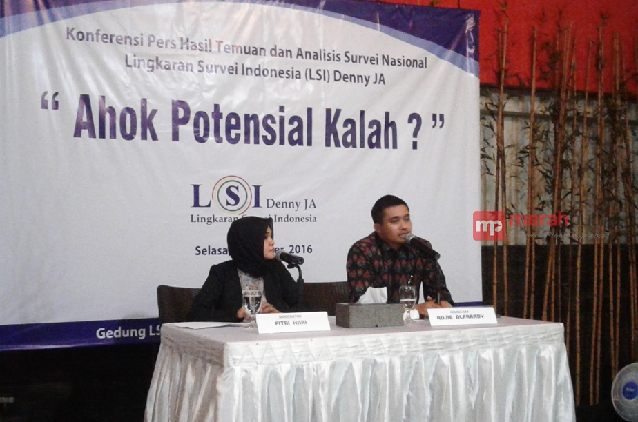 Survei LSI: Elektabilitas Ahok Menurun