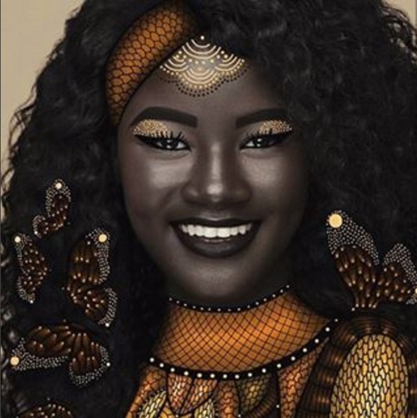 Khoudia Diop, Wanita Berkulit Hitam Tercantik di Dunia