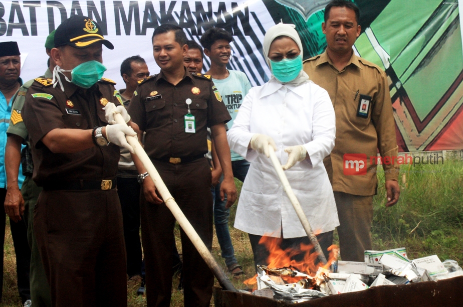 Produk Obat Ilegal Senilai Rp 30 Miliar Dimusnahkan BPOM