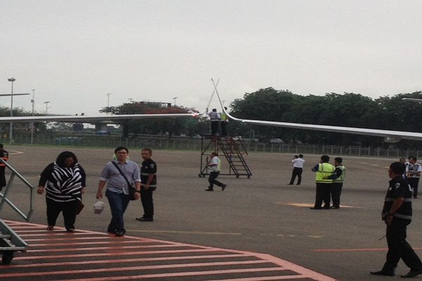 Terkait Senggolan, Pesawat Sriwijaya Air Sudah Langsung Terbang