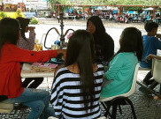Pesta Shisha ABG di Ruang Terbuka Tangerang