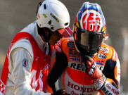 Dani Pedrosa Cedera, Hiroshi Aoyama Turun di Sirkuit Motegi