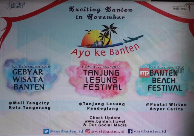 Jadwal Agenda Wisata Penting di Banten November 2016