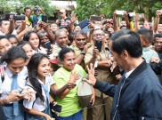 Presiden Jokowi di Sentani Jayapura