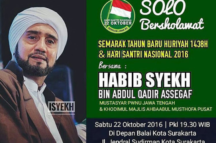Solo Bersalawat Bersama Habib Syekh Bin Abdul Qodir Assegaf