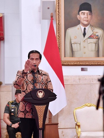 Jokowi pidato