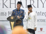 Presiden Jokowi saat Muktamar Al-Khairiyah ke-9