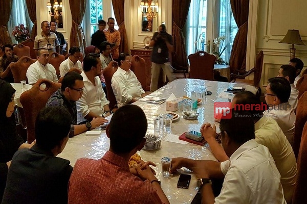 Pilgub Banten, WH Temui Ketua Umum Perindo
