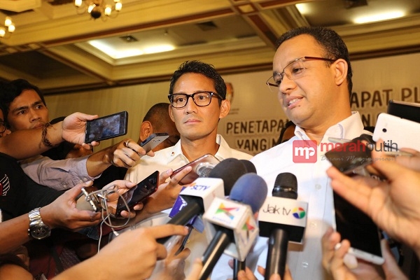 Sandiaga Uno Belum Tahu Ahok Jadi Tersangka