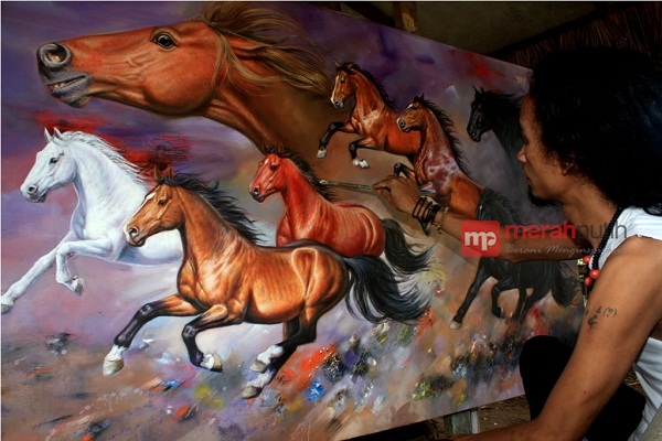 Belajar Menjalani Hidup dari Proses Lahirnya Karya Lukis