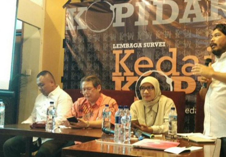 Kedai Kopi: 67,7 persen Responden Yakin Penantang Mengungguli Petahana