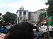 Ribuan Demonstran Telah Berkumpul di Masjid Istiqlal