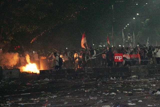 Aksi Damai 4 November Berujung Bentrok