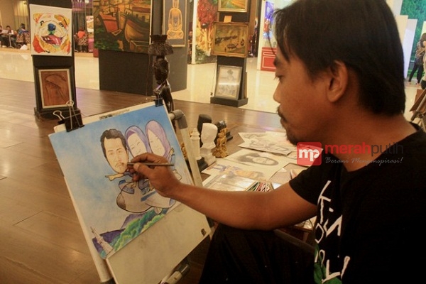 Karya Seni Goresan Tangan Masih Jadi Pilihan Masyarakat