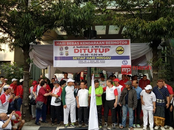 Pesan Menag Lukman dalam Gerak Jalan Kerukunan Beragama Nasional