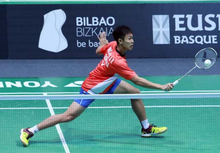 Ade Resky Jatuh Bangun Lawan Pemain Vietnam