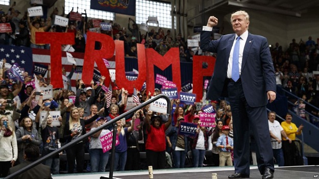 Pemilu Amerika : Trump Nyaris Menguasai Senat