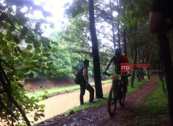 Trek Licin, Sejumlah Rider MTB XC Open Championship 2016 Berguguran