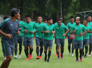 Latihan Timnas Jelang Piala AFF 2016
