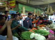 AHY Kunjungi Pasar Bahari, Ini Permintaan Pedagang