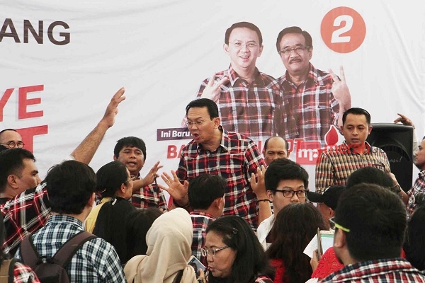 Gaya Ahok Usai Jadi Tersangka