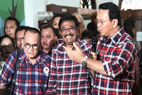Hasil Survei Turun, Ini Kata Djarot