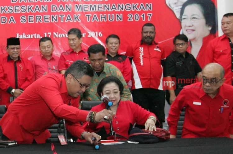 Megawati Serukan Kader PDIP Ciptakan Suasana Damai