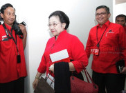Megawati Soekarnoputri di Rapat Konsolidasi PDIP