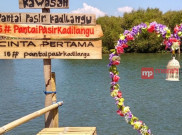 Tebar Romantisme di Pantai Pasir Kadilangu Kulonprogo