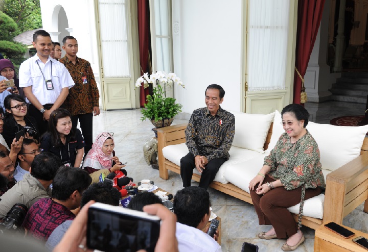 Setelah Prabowo, Kini Megawati Kunjungi Presiden Jokowi di Istana