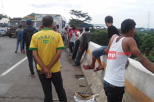 Demo Buruh, Warga Diminta Hindari Kolong Tol Bitung