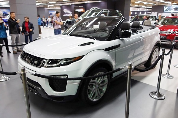 Range Rover Evoque Convertible Tampil Gagah di Bogota Auto Show 2016