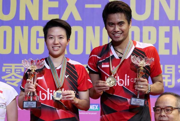 Tontowi Ahmad/Liliyana Natsir Juara Hong Kong Open 2016