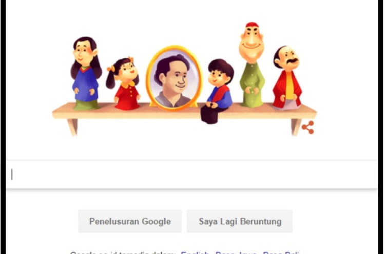 Google Doodle Rayakan Hari Lahir Suyadi 