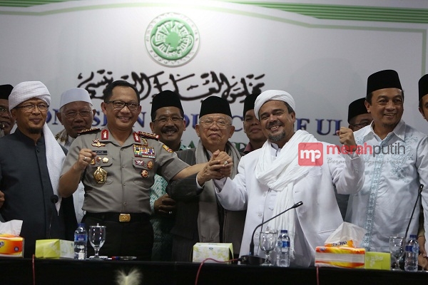 Habib Rizieq Minta Kepolisian Ikut Dzikir dan Shalat Bersama 2 Desember Nanti