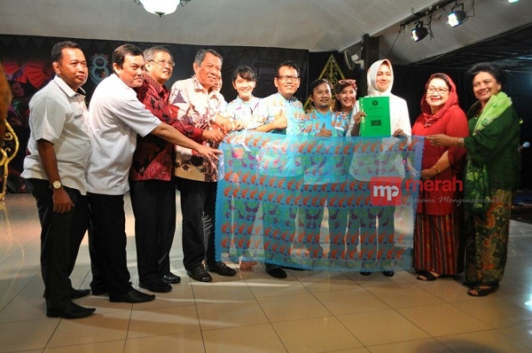 Puspa Vandahong Jadi Batik Khas Kota Tangsel