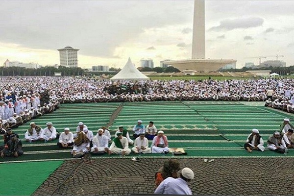 Jenderal Tito Bahagia Aksi Damai 212 Berjalan Lancar