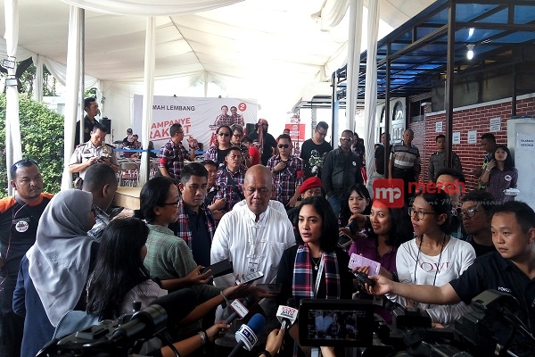 Gus Nukman Pimpin Tausiyah dan Do’a Dukung Ahok di Rumah Lembang