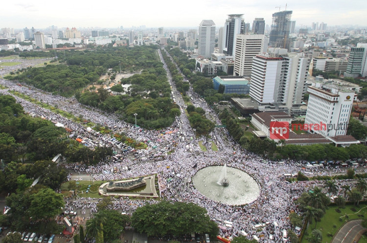 Aksi Super Damai 212 di Jakarta