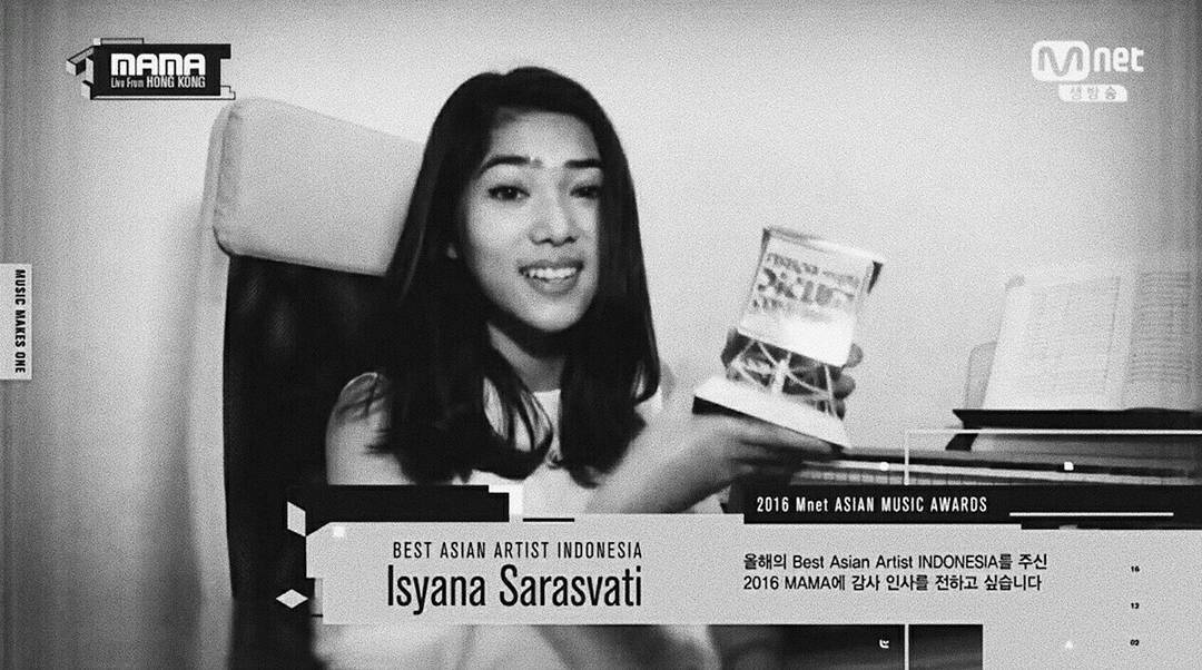 Jadi Best Asian Artist Indonesia di MAMA 2016, Ini Curhatan Isyana Sarasvati