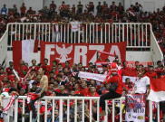 Para Suporter di Laga Indonesia Vs Vietnam