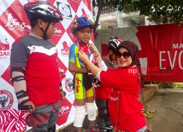 Atlet Sepatu Roda Cilik dari Tangerang Raih Emas