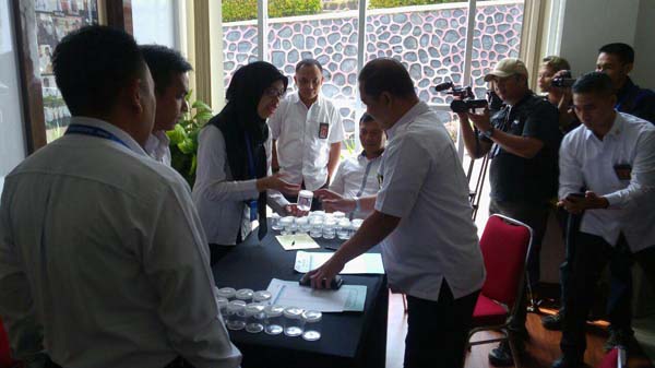 Puluhan Polisi Jalani Tes Urine